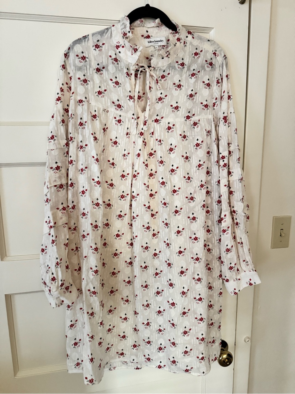 Lollys Laundry Anthropologie Floral Dress + Slip Size M